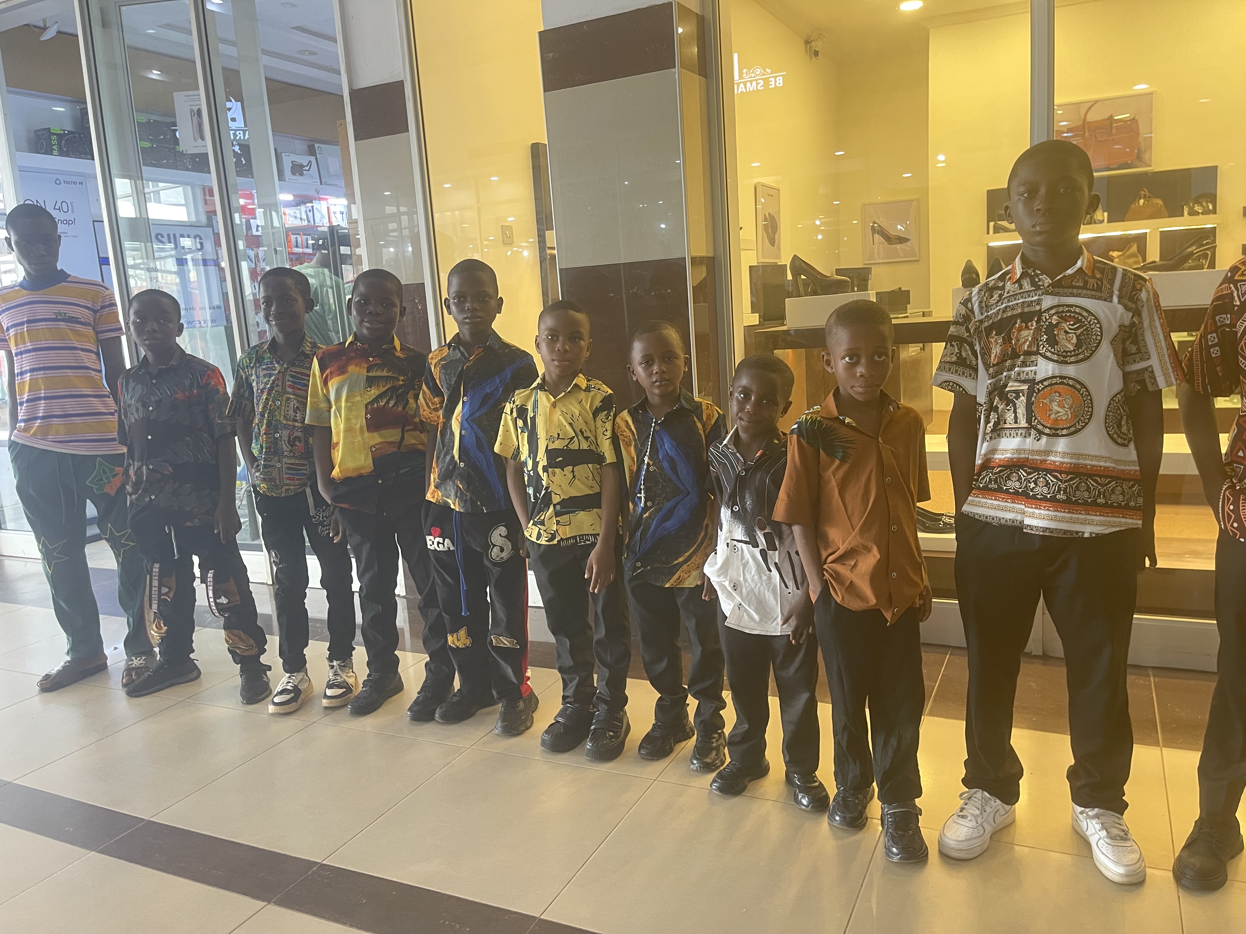 Community gathering for support in Enugu